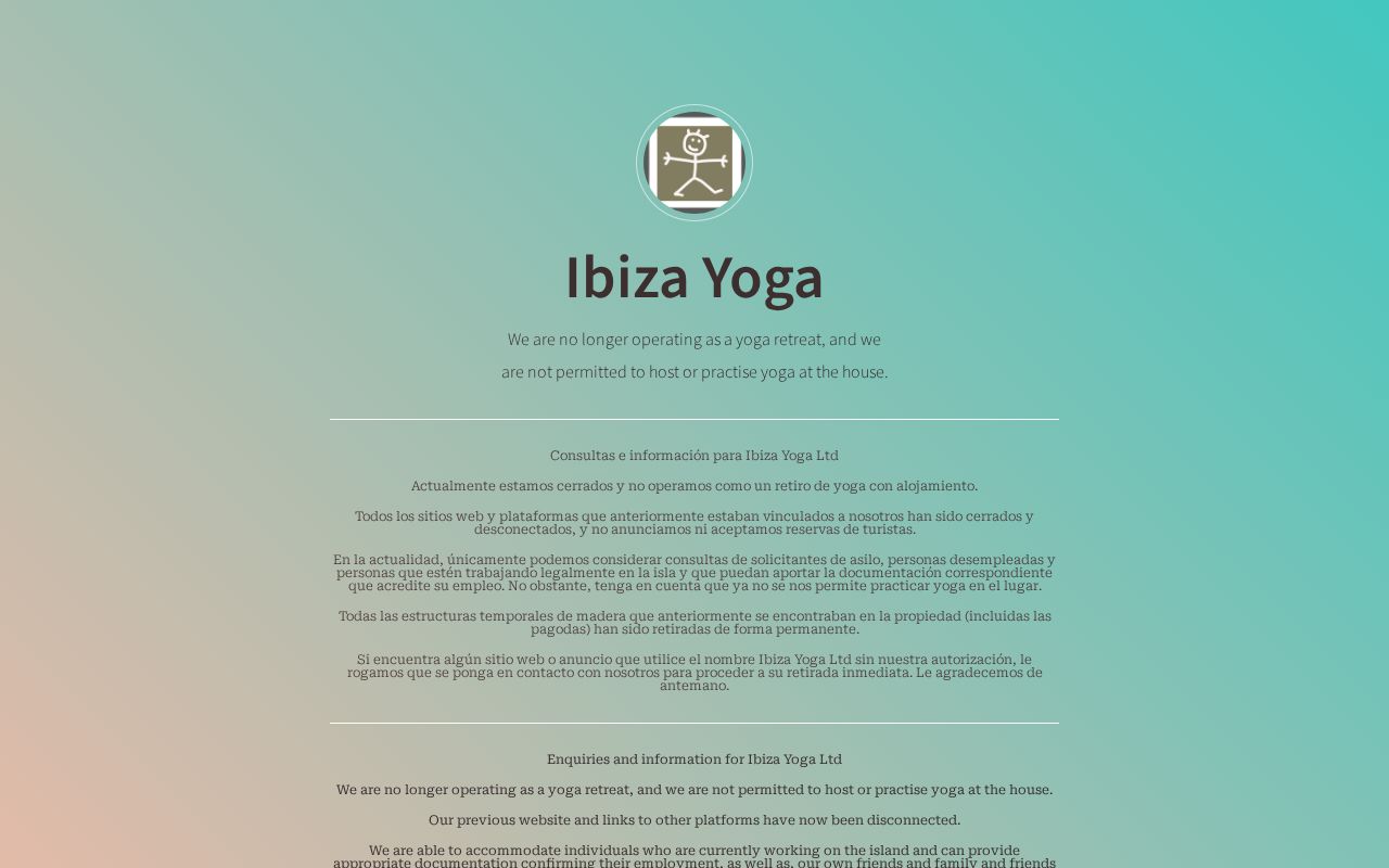 IbizaYoga, centros de yoga en Sant Joan de Labritja